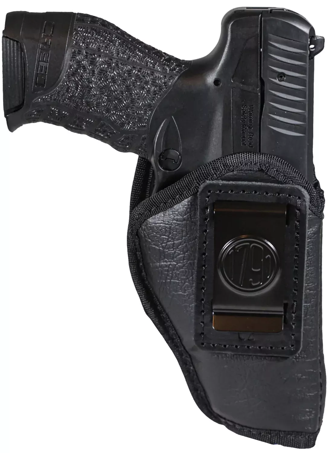 1791 Gunleather ECOC2BLKR EcoCarryIWB Compact Black Right Hand