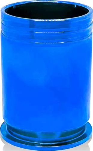 2 Monkey 40mm Shot Glass Blue - Replica 40mm Grenade Shell