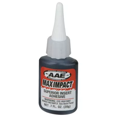 AAE MXAI Max Impact Insert Glue 0.7 Ounce, Clear