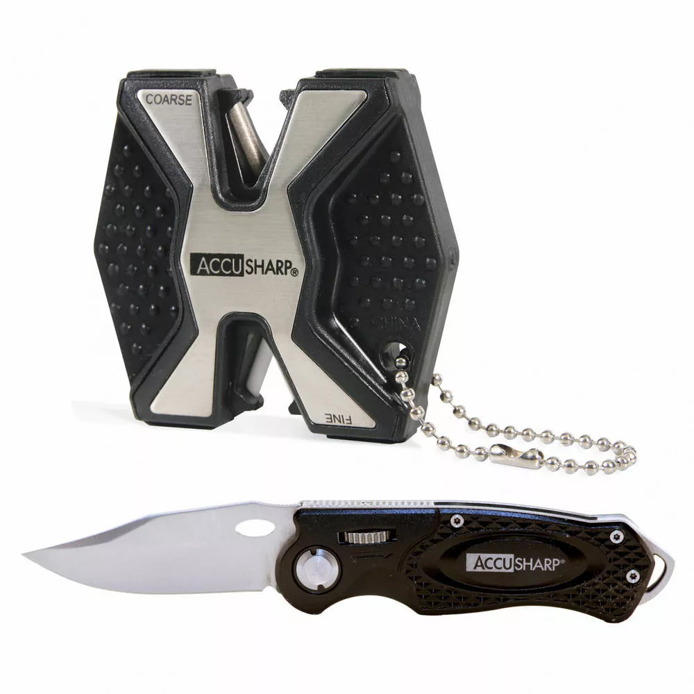 Accusharp Sport Diamond 2-Step Combo Black