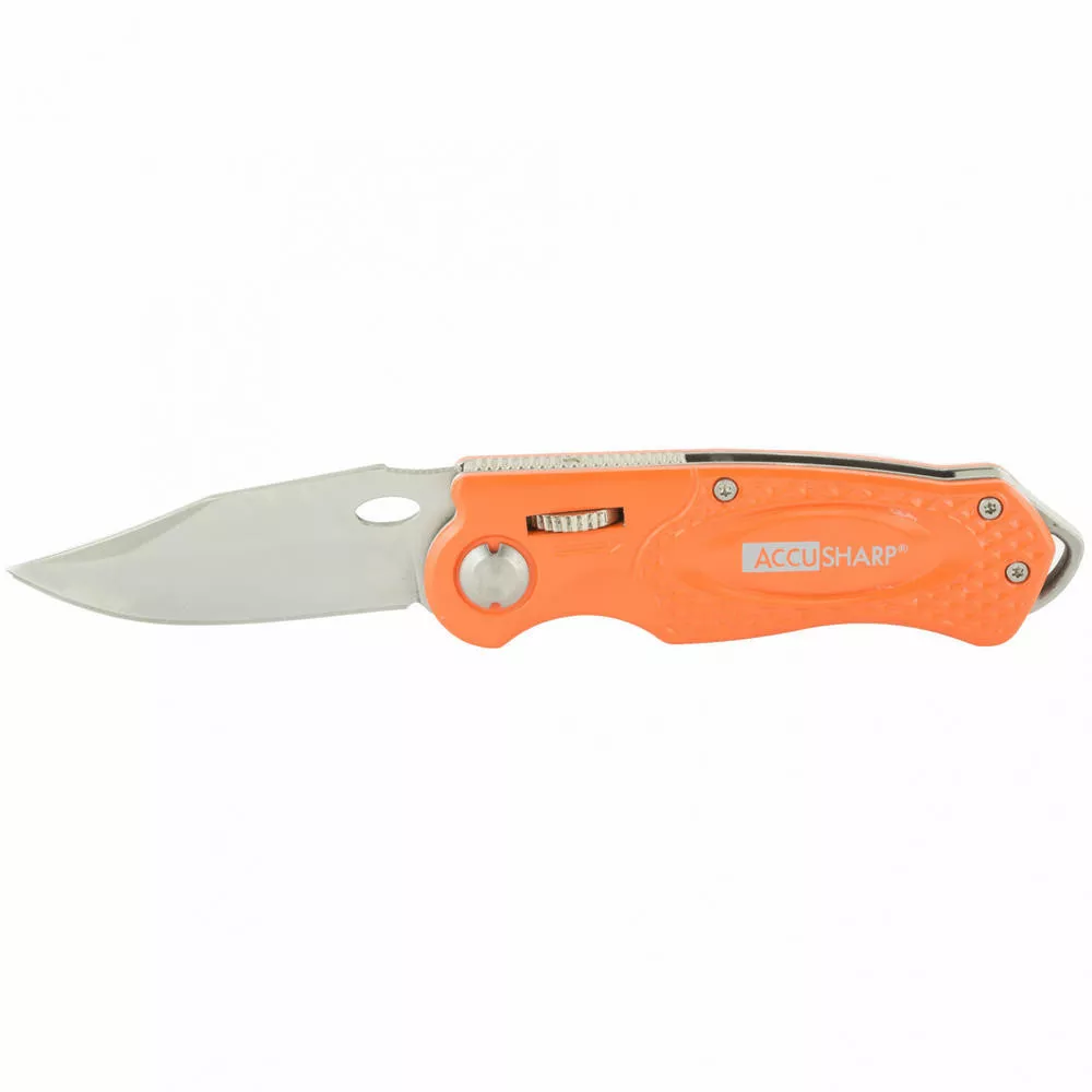 Accusharp Sport Knife Orange