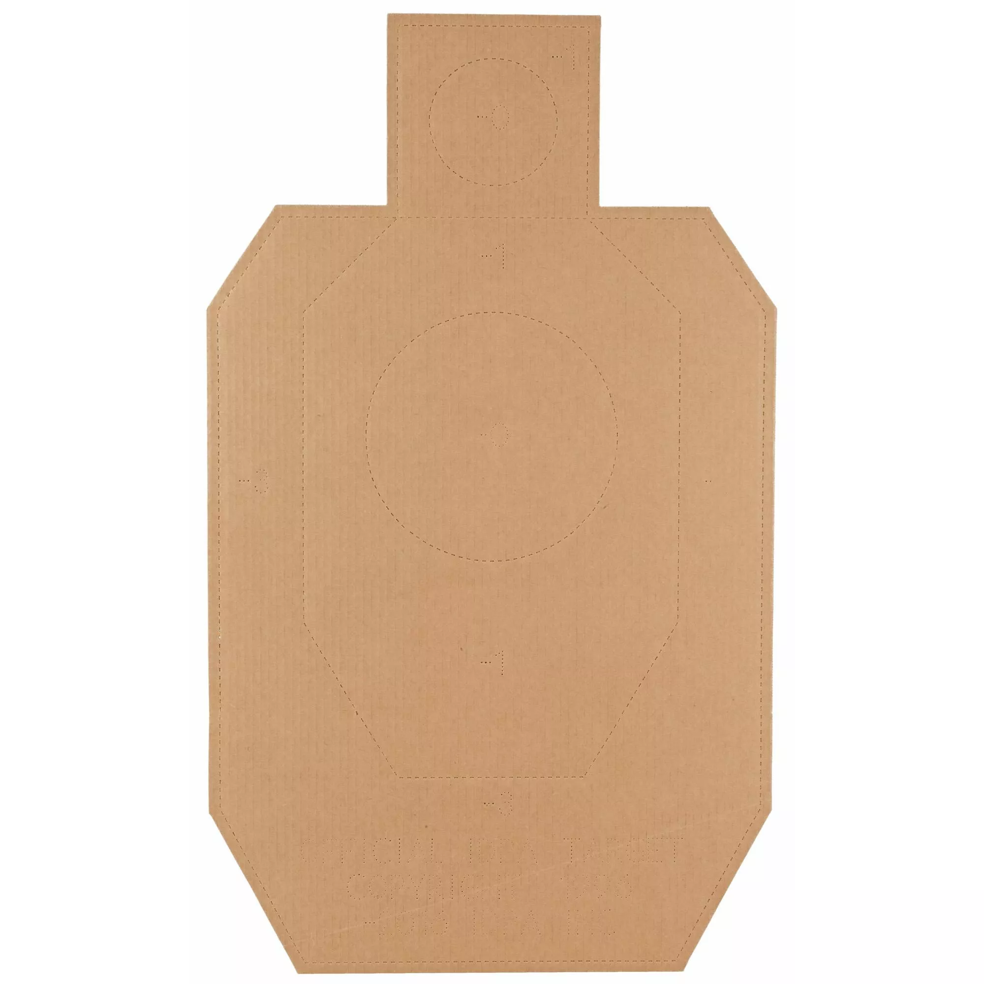 Action Target IDPA Cardboard 100 Pack