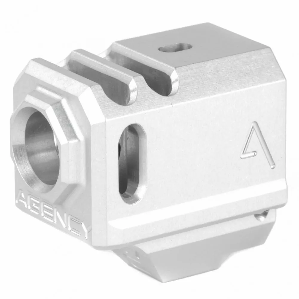 Agency Arms 417 Compensator for Glock 43 Gray