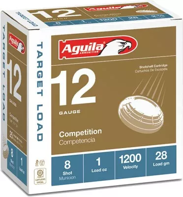 Aguila Shotshell 12ga. 1oz. - #8 25-pack