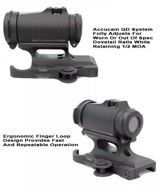 Aimpoint T-2 And H-2 Quick Detach Mount