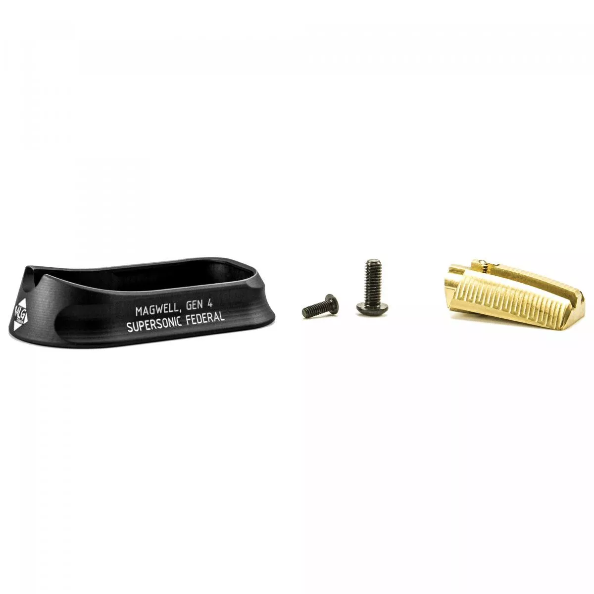 ALG Supersonic Glock Gen4 Magwell Medium Beavertail Black