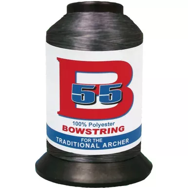 BCY B55 Bowstring Material, 1/4 lbs, Gunmetal
