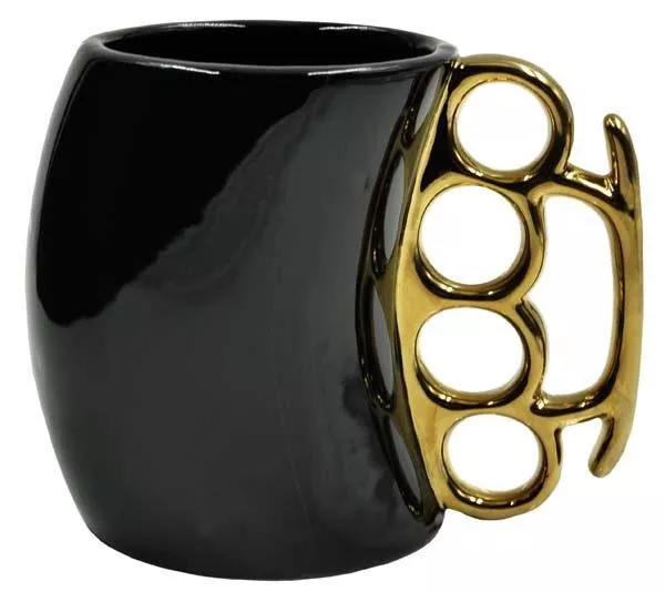 Brass Knuckle Mug