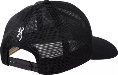 Browning Cap Highlnd Mesh Snap - Back Mnt Circle Patch Blk Osfm