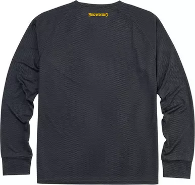 Browning Ls Tech Tee Carbon - Gray X-large