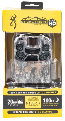 Browning Trail Cameras Strike Force Max HD Plus BTC