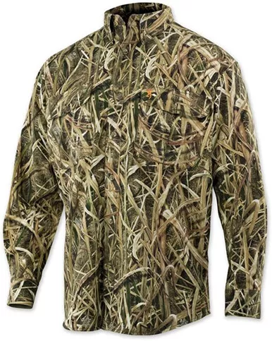 Browning Wasatch Button Down - Ls Shirt Mosg Blades Large<