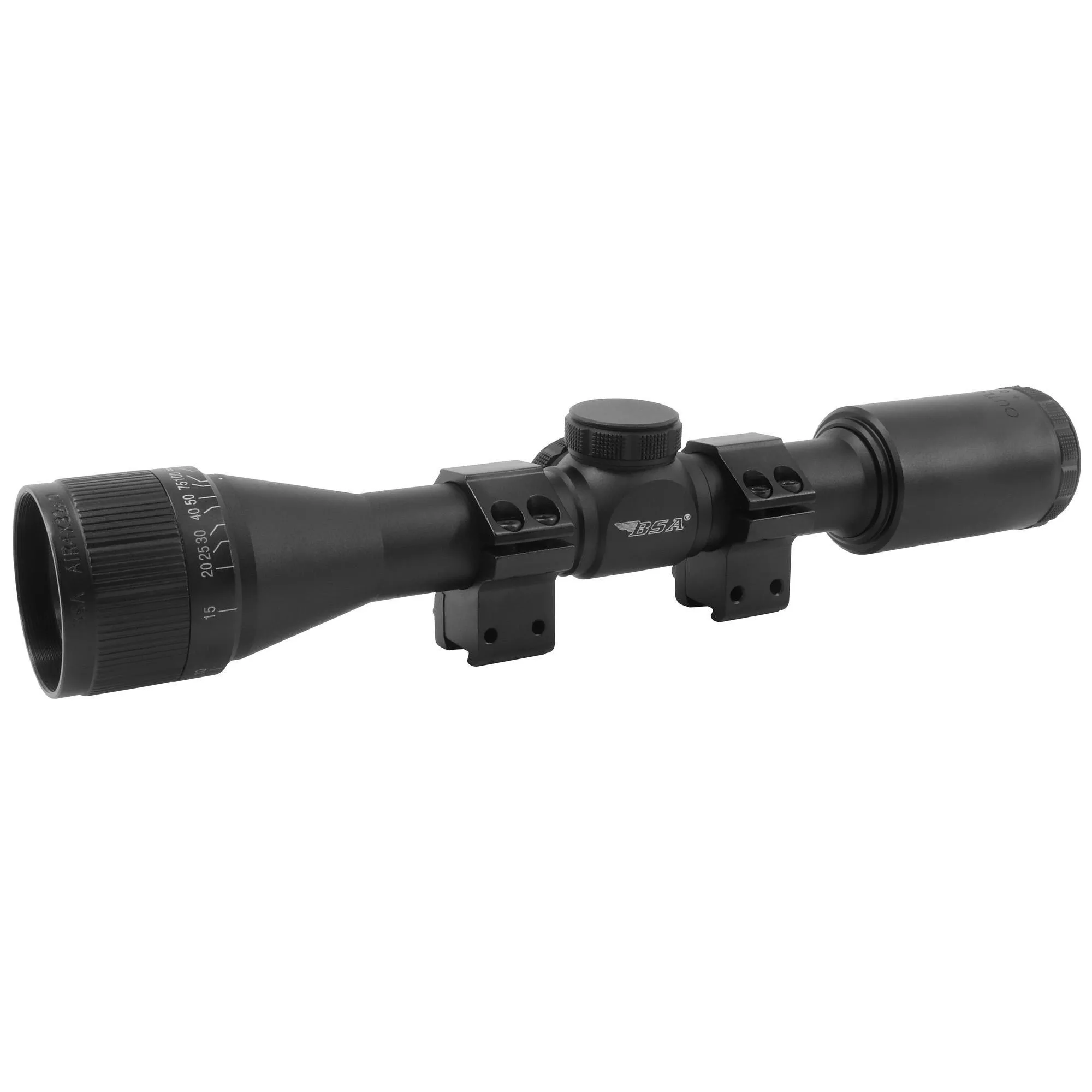 BSA Outlook 4X32mm Mil-Dot 0.25MOA Adjustable Objective