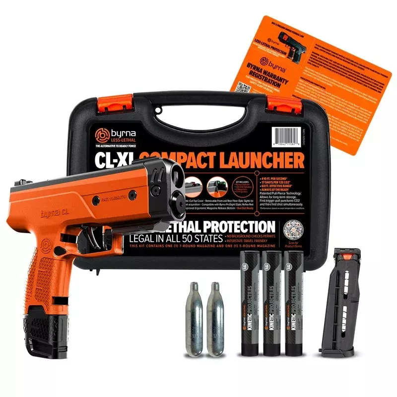 Byrna Technologies CL-XL Universal Kit Orange – Non-Lethal Accessory