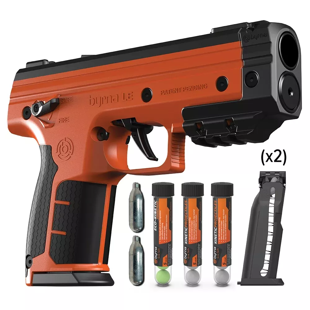 Byrna Technologies LE Plus Kit Orange – Non-Lethal Defense System
