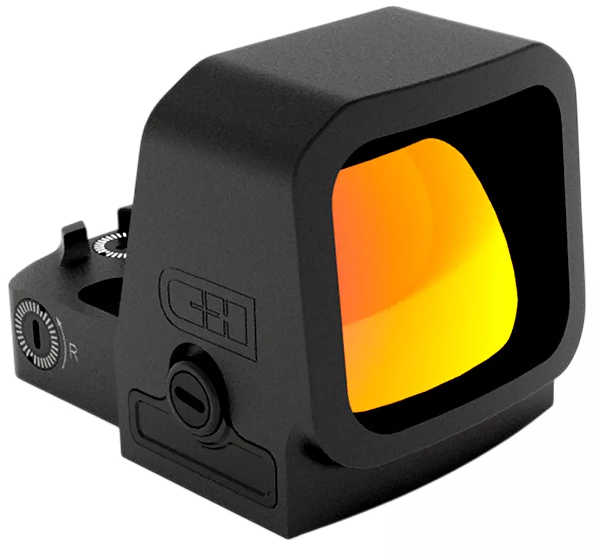 C&H Precision RDRMSCMAXRDMRBLK MaxRMSC Red 2.5 MOA DOT