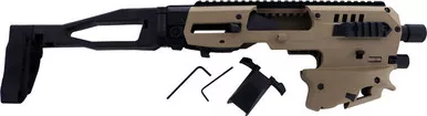 Caa Mck Micro Conversion Kit - Glock 29/30 Gen2 W/brace Fde