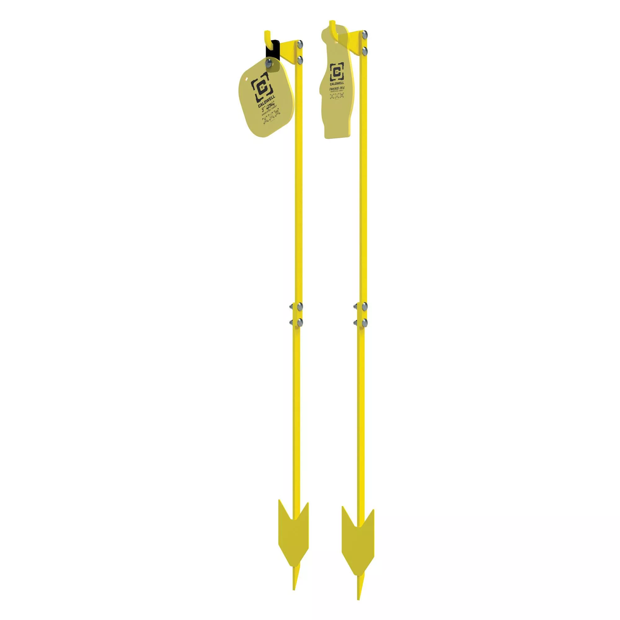 Caldwell AR500 Target Post 70" Length Black/Yellow