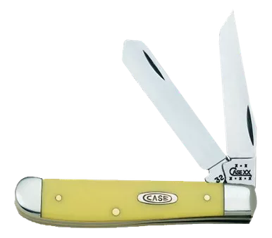 Case Mini Trapper, Case 00029 Yellow Synthetic Mini Trapper