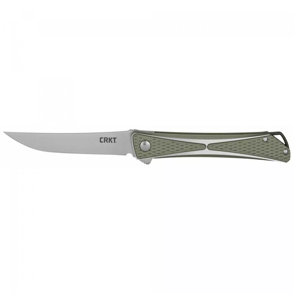 Columbia River Knife & Tool Crossbones 3.54" Plain Edge