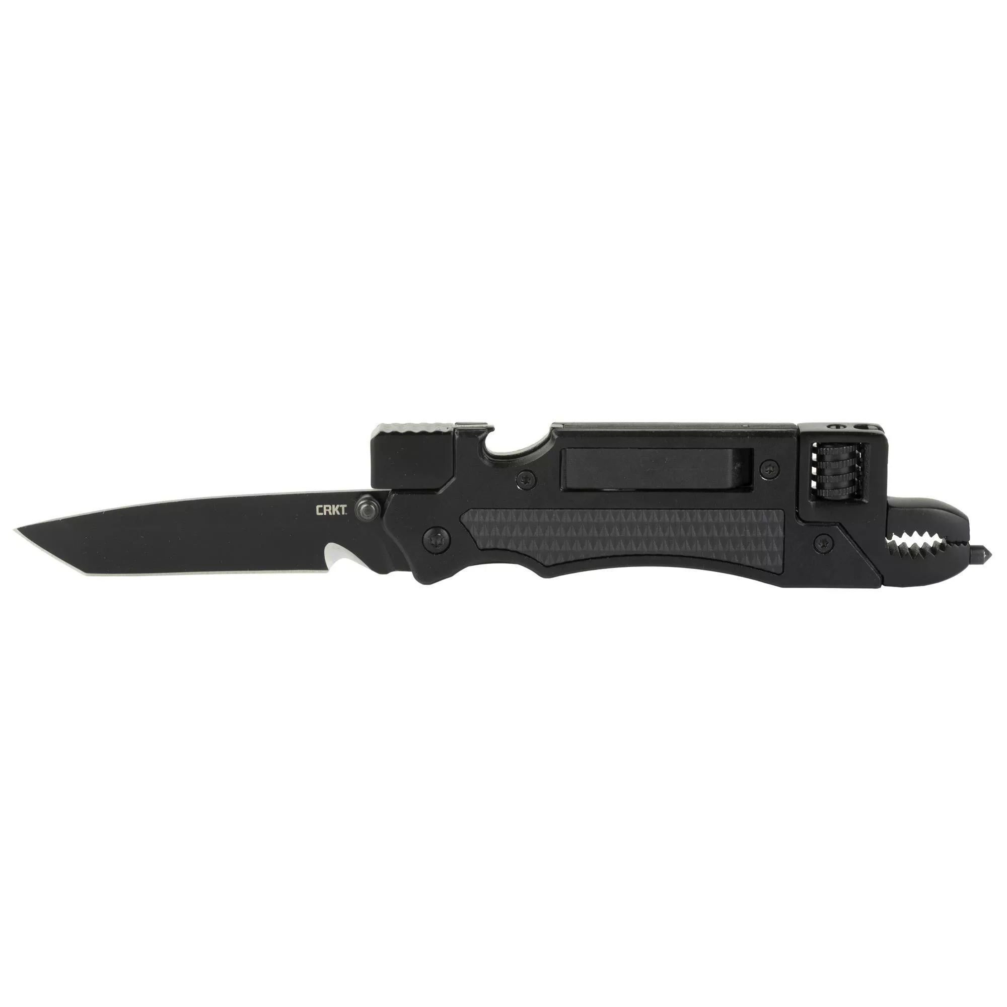 Columbia River Septimo Multi Tool 2.86" Combination Blade Edge Black Oxide