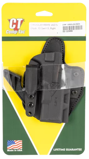 Comp-tac Ev2 Max, Comptac C852gl261rbkn Ev2 Max Aiwbglock 19 Blk Rh