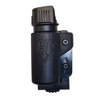 Comp-Tac Pepper Spray Holder for 2oz (Push-Button Locking Mount)