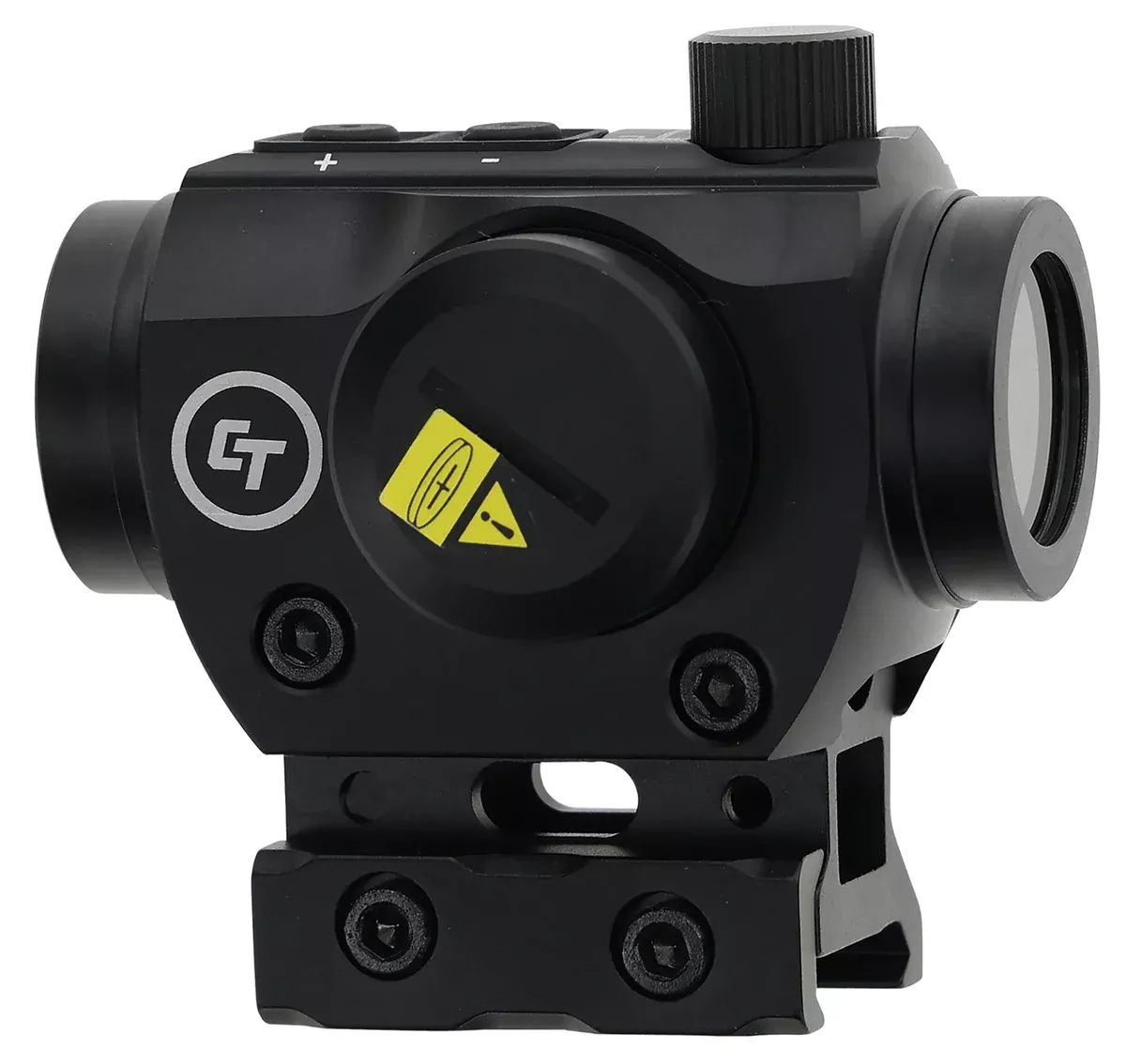 Crimson Trace 1244743 CTS-25Black 4 MOA Red Dot Reticle, Includes Riser