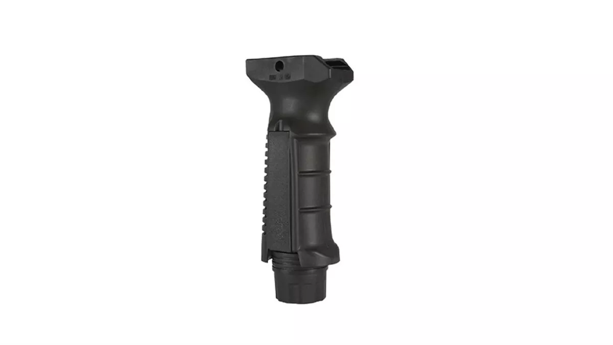 CSS Fixed Ergonomic Ambidextrous Vertical Foregrip - Picatinny With Storage