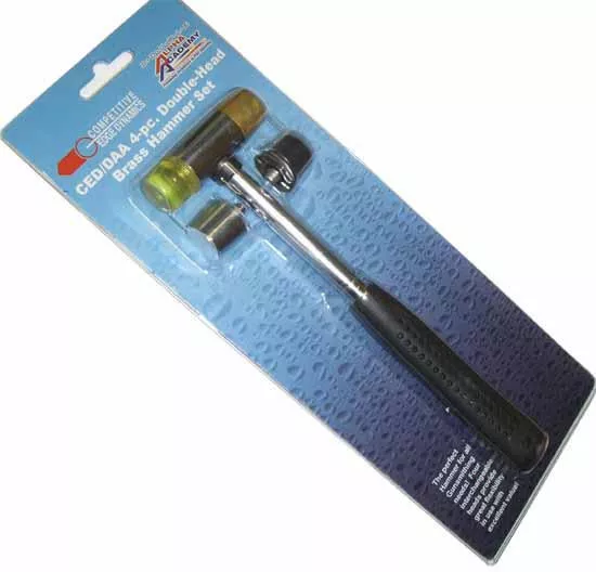 DAA 4Pc Double-Head Brass Hammer Set