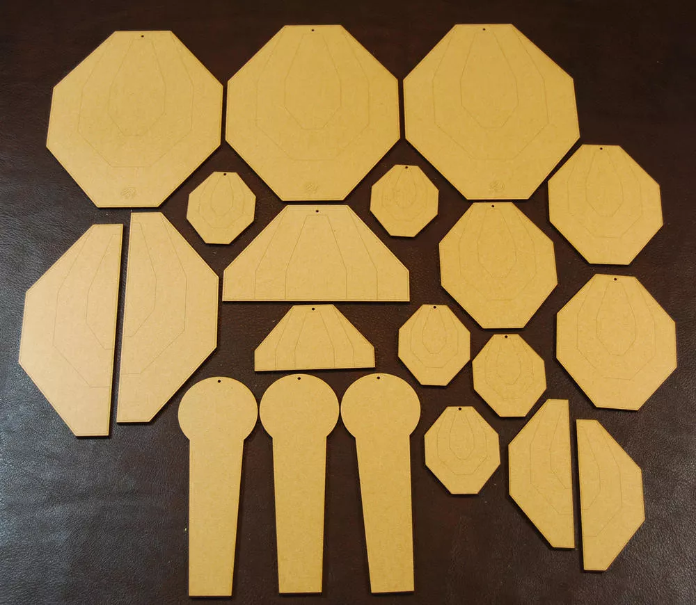 DAA Dry-Fire Target Set (Classic IPSC)