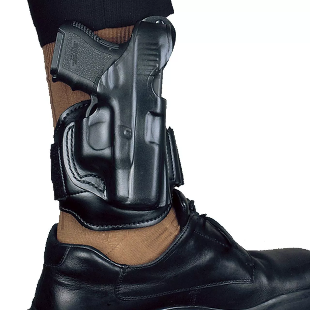 DeSantis Ankle Rig S&W J-Frame RH Black