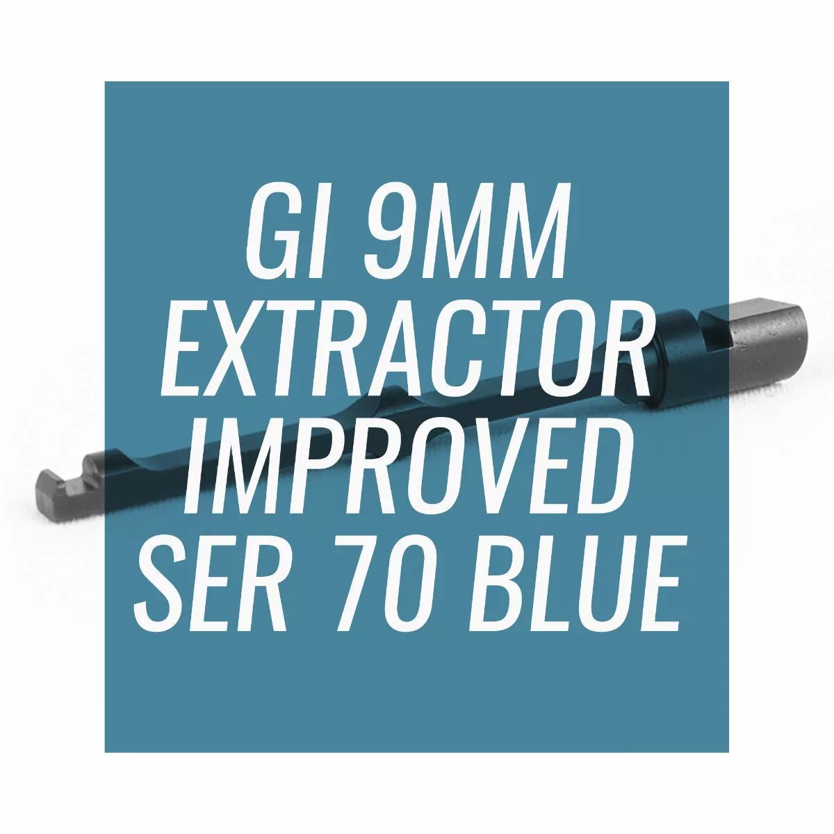 EGW GI Extractor (Improved) 9/38/.40 Series 70 Blue