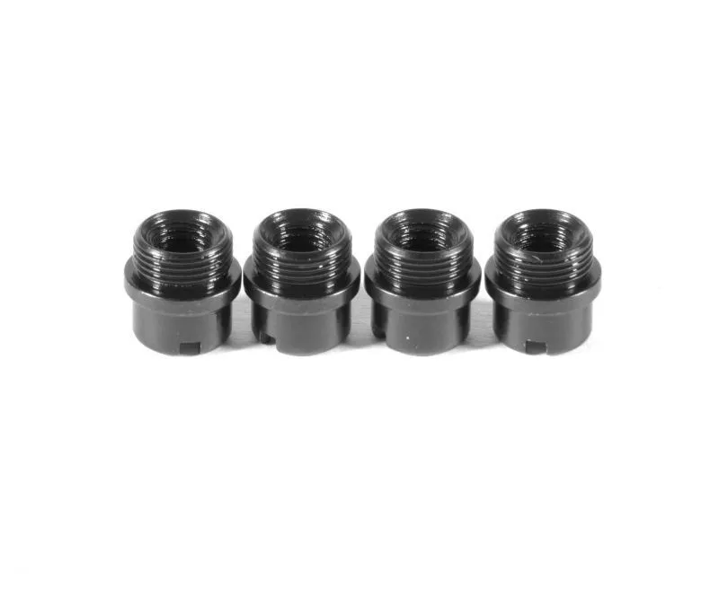 EGW Grip Screw Escutcheons Blue (Pkg of 4)