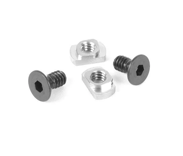 EGW M-LOK Nuts Stainless (2 Pack) With Screws