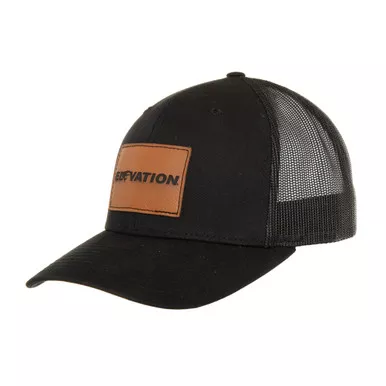 Elevation Patch Logo Hat, Black