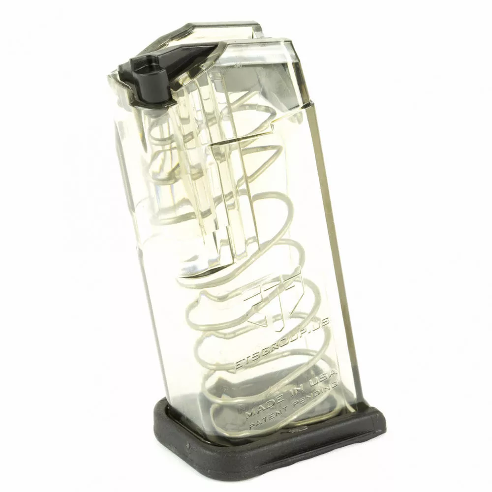 ETS Magazine for Glock 26 9mm 10Rd Clear