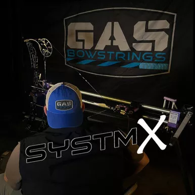 GAS Bowstrings SystmX Complete String and Cable Set Mathews VXR 31.5, Black
