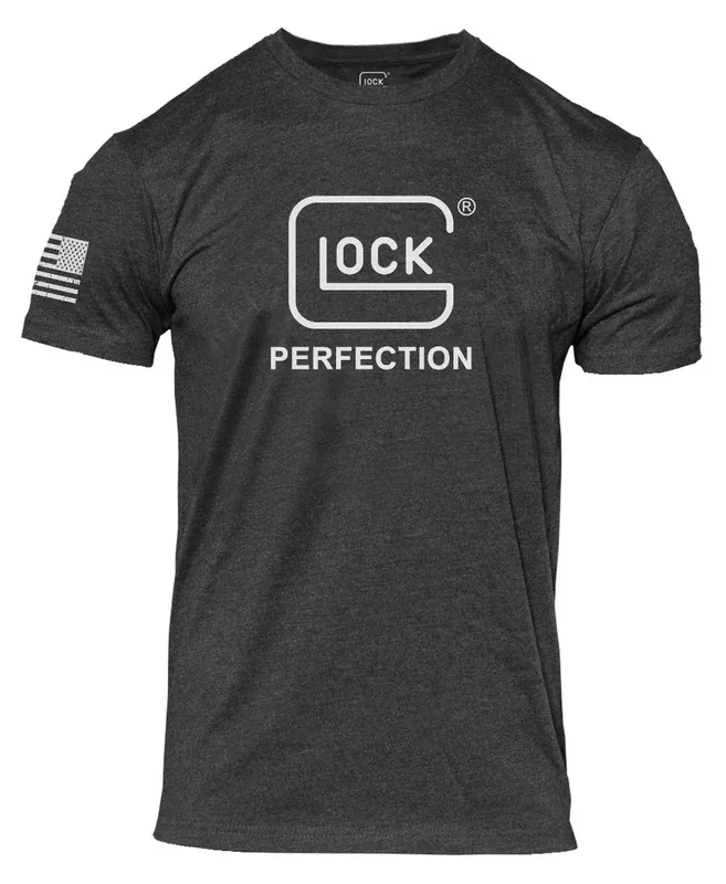 Glock AP96385 PERFECTION TEE S CHARCOAL