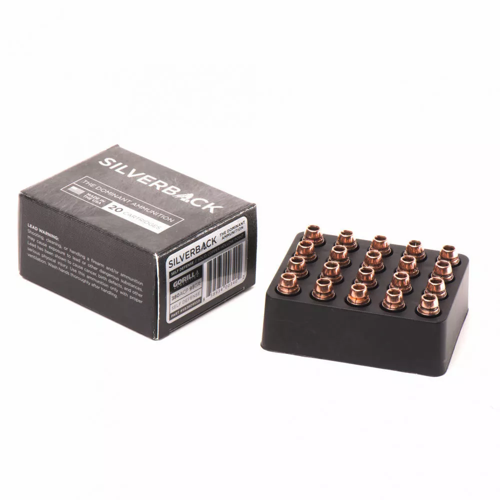 GORILLA SLVRBCK 380ACP 95GR 20/200