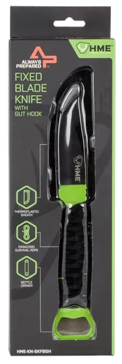 HME Always Prepared AP Fixed Blade with Gut Hook