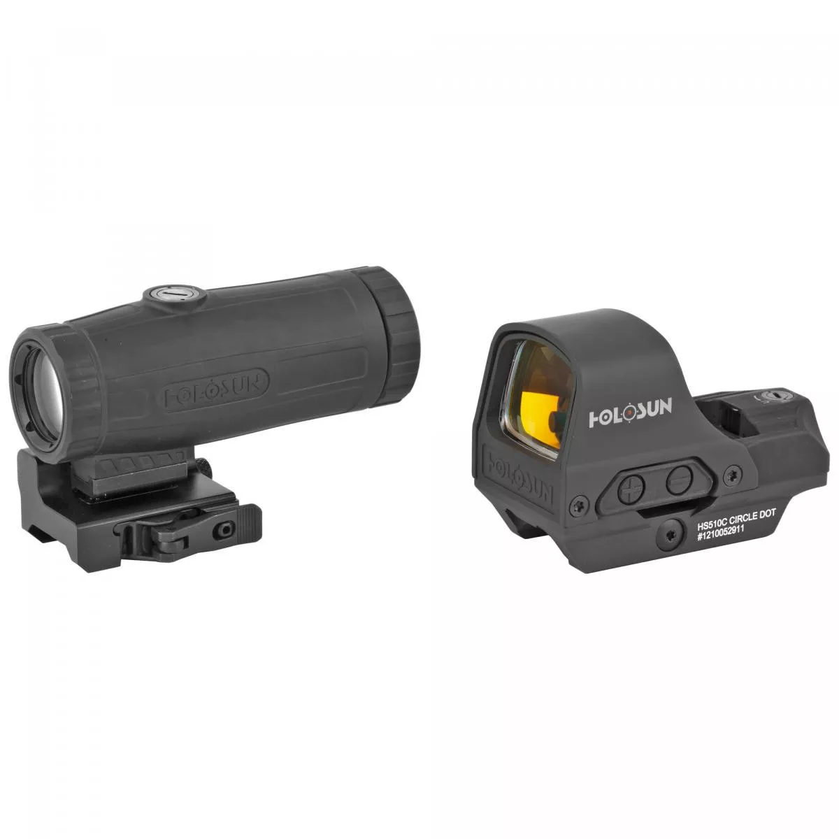 Holosun 510C Circle Dot and HM3X Magnifier Combo
