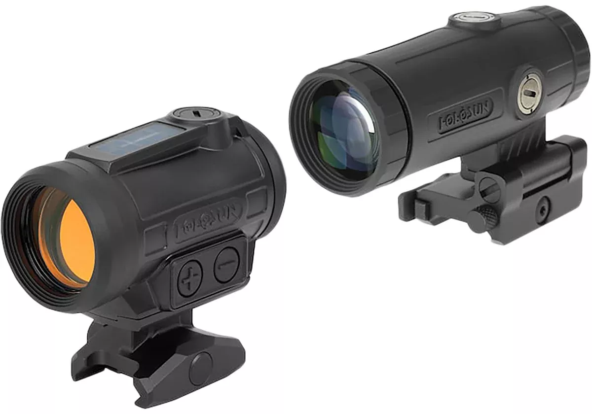 Holosun AROEVOSPRRD&HM3X Black 1x 2 MOA Red Dot Reticle