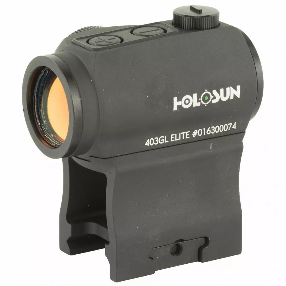 Holosun HE403GL-GR Elite Compact Green Dot/ Side Battery Red Dot