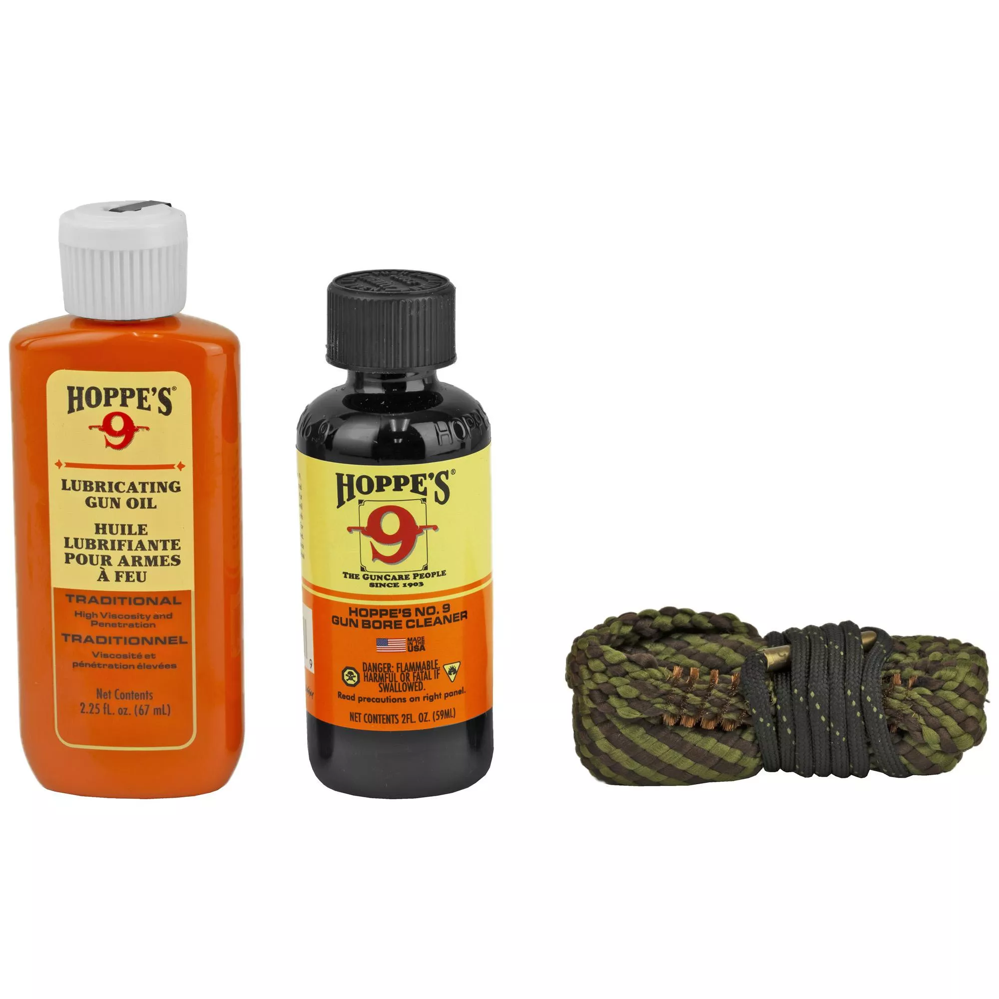 Hoppes 1 2 3 Done Pistol Kit .45Cal