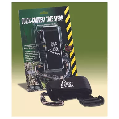 Hunter Safety System QCS Quick Connect Strap, Black