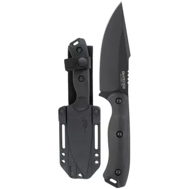 Kabar Becker Black Harpoon - 4.5" Fixed W/ Celcon Sheath
