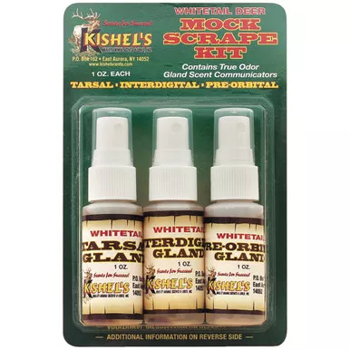 Kishel's GHMSK Mock Scrape Kit, Black