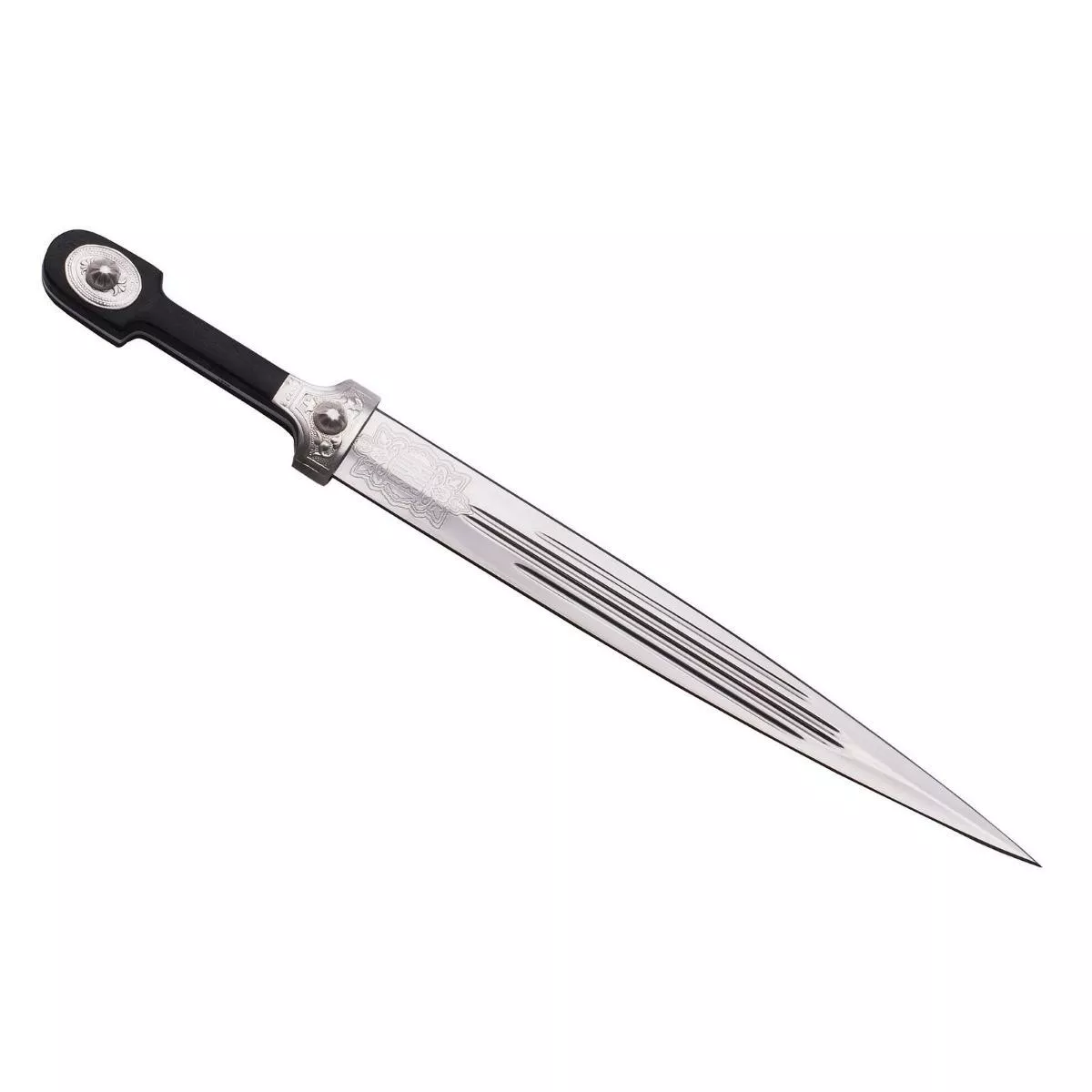 Kizlyar Dager "KKV". Silver Plating.
