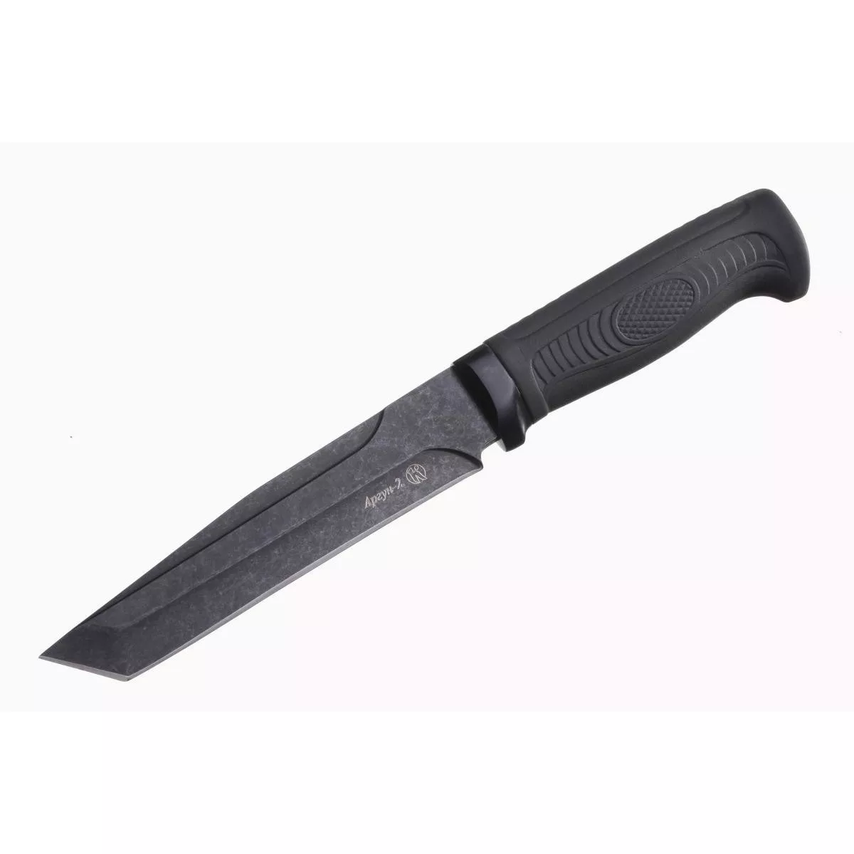 Kizlyar Knife "Argun-2" Stonewash Black